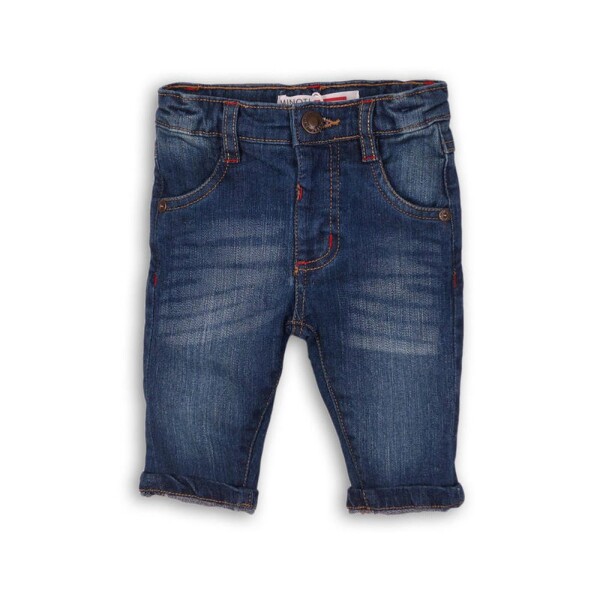Chlapčenské džínsové nohavice, Minoti, B. DENIM 9, modrá - 80/86 | 12-18m