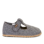 Chlapčenské barefoot papuče FLEXY WOOLY Gray; Froddo; G1700378-2 - 24