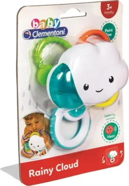 Clementoni BABY Hrkálka Dažďový mráčik 2v1