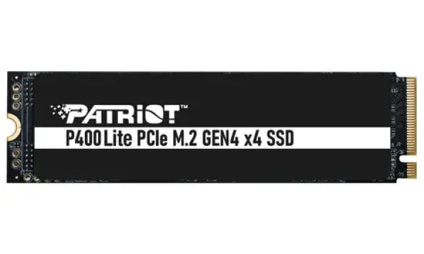 Patriot P400 Lite 500GB čierna / SSD / M.2 2280 / R: 3500MBs / W: 2400MBs / PCIe Gen 4 (P400LP500GM28H)