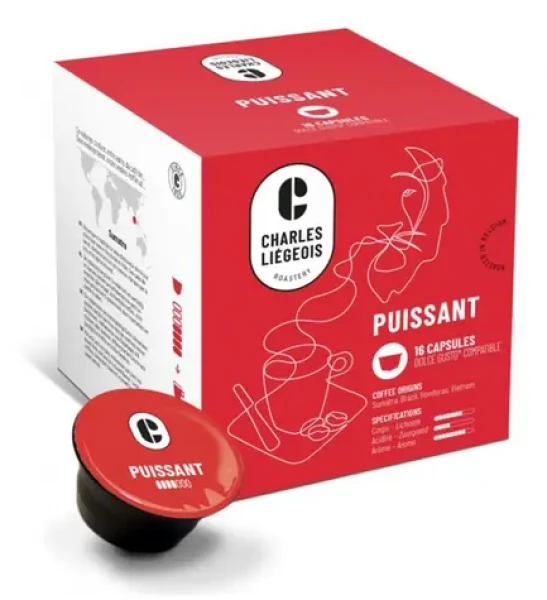 Charles Liégeois Dolce Gusto Puissant 16 ks / Kapsľová káva (PU16)