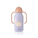 Liewood termofľaša Kimmie Cat 250 ml - LIEWOOD Termoska Kimmie Cat / Warm lilac 250 ml