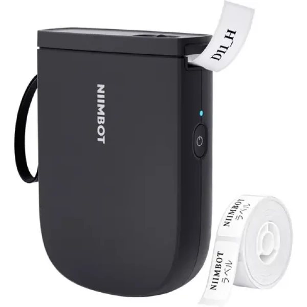 Niimbot D11-H SMART čierna / Tlačiareň štítkov + rolka štítkov 160 ks / 300 dpi / BT / USB-C (1AA57311601)