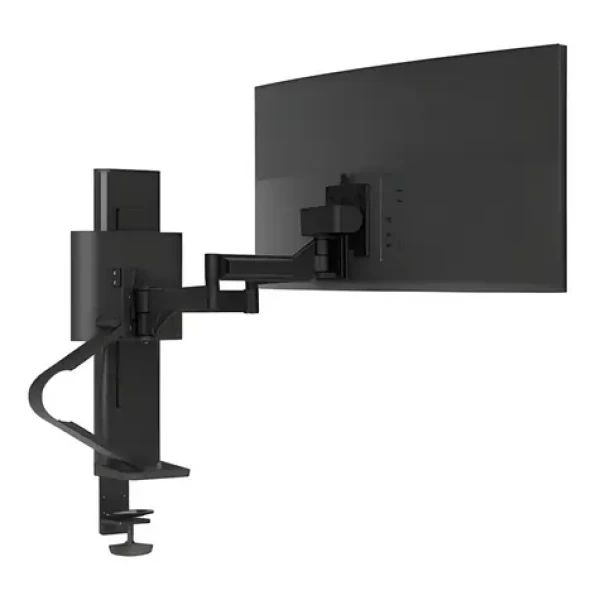 Ergotron TRACE čierna / Rameno pre monitor / Naklápanie +5 ° až -75 ° / výška až 279 mm / nosnosť 9,8 kg (45-630-224)