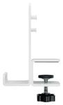 Leitz Ergo 65490000 biela / Organizér pracovného stola / pre notebooky do 15" / hrúbka dosky do 35 mm (65490000)