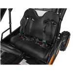 Mamido Detské benzínové autíčko Buggy LUCKY SEVEN oranžové