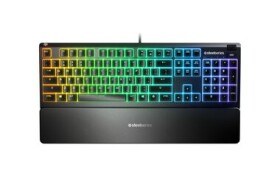 SteelSeries Apex 3 čierna / Herná klávesnica / Membránová / RGB podsvietenie / DE layout (64797)