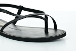 Groundies Maya Black dámske barefoot sandále 43 EUR