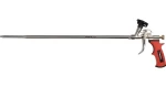 YATO Pištoľ na montážnu penu PTFE 500 mm / Vytlačovacia pištoľ / Regulácia prietoku / Nerezová oceľ, hliník (YT-67460)
