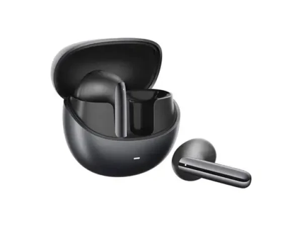 QCY AilyBuds Pro HT10 čierna / Bezdrôtové slúchadlá s mikrofónom / TWS / ANC / Bluetooth 5.3 / IPX5 / dobíjací box (HT10 black)