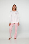 Vamp - Pyžamo s gombíkovou légou 19511 - Vamp pink blush S