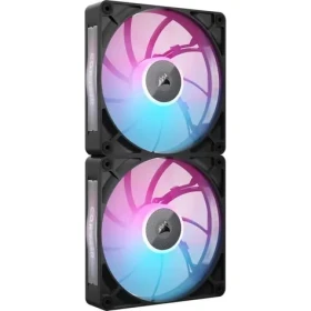 Corsair RX140 MAX RGB 2ks čierna / 140mm / Magnetic bearing / 400-1600 RPM / 36 dB (CO-9051036-WW)