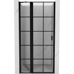 MEXEN - Mist sprchové dvere krídlové ľavé 85, čierna dekor, čierna 8A4-085-000-70-77-L