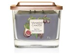 Yankee Candle Elevation Fig amp; Clove stredný pohár hranatý 347g / doba horenia až: 38h / 3 Knôty (5038581082417)