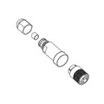 Molex konektor akčného / snímacieho člena, 1300170009, 1 ks; 1300170009