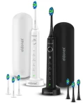 Eldonex SonicPro DuoPack čierna biela / Elektrická zubná kefka / 40.000 kmitov / 5 režimov / 8 hlavíc (ETB-1010-BW)