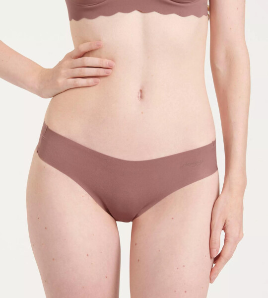Dámske nohavičky ZERO Microfibre 2.0 Hipstring 2P - CACAO - hnedé 1141 - SLOGGI BROWN L