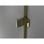 MEXEN/S - Lunar Duo sprchové dvere krídlové 160, transparent, zlatá 834D-160-000-50-00