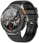 BlitzWolf BW-AT5 čierna / Chytré hodinky / 1.43 "/ BT 5.3 / IP67 / Android iOS (BW-AT5 Black)