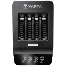 Varta LCD Ultra Fast Ch.+ 4x 56706 nabíjačka na okrúhle akumulátory NiMH micro (AAA), mignon (AA); 57685101441