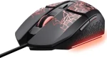 Trust GXT113 Felox čierna / Herná myš / optická / 6400 DPI / 6 tlačidiel / USB-A (25749)