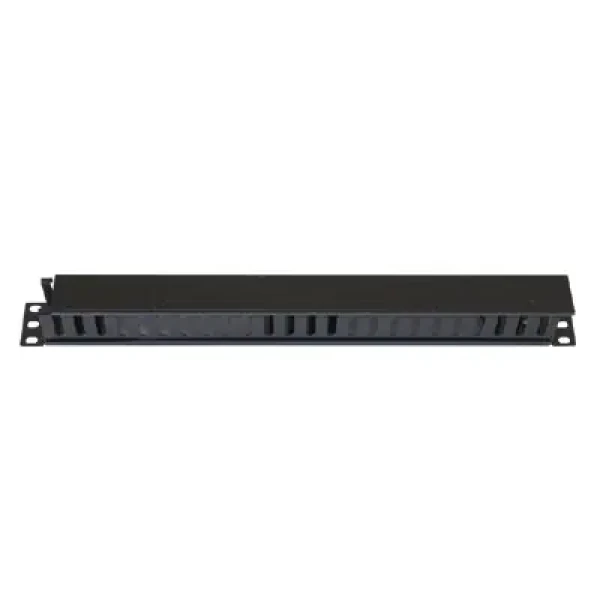 Eurocase GA-27 / Vyväzovací panel 19" / 1U / 6x plastová úchytka (RGA-27)