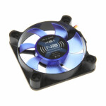 Noiseblocker BlackSilent Fan XS1 modrá / 50mm / 16.3 dB @ 3000 RPM / 6.77 CFM / 3-pin (ITR-XS-1)