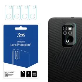 3mk Lens Protection pre Motorola Defy 2021 / Sklo na fotoaparát / hybridný / 0,16 mm / 4 ks