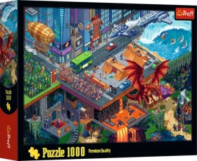 Trefl Puzzle Pixelové mesto