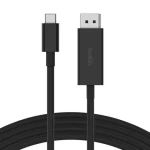 Belkin kábel USB-C to DisplayPort 1.4 čierna / 2m (AVC014bt2MBK)