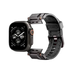 Spigen DuraPro Armor remienok pre Apple Watch 49mm/46mm/45mm/44mm čierna (AMP09229)