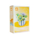 Mamido Stavebnica Kvety vo farebnom kvetináči 306 dielikov pre deti 6+