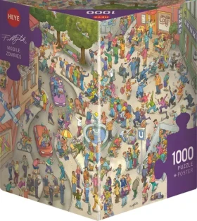 HEYE Puzzle Zombíci v pohybe