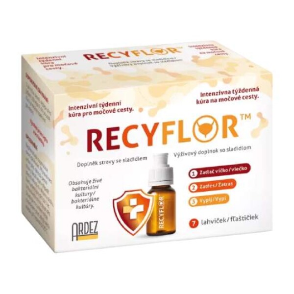 RECYFLOR fľaštičky 7 ks