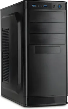 Inter-tech IT-5905 čierna / Počítačová skriňa / Midi-Tower / ATX / 2x USB 3.2 Gen1 / 34 l (88881236)
