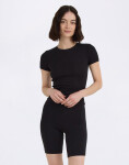 Organic Basics Core Rib Tee Black M