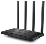 TP-LINK Archer C6U / Router AC1200 / 2.4GHz - 300Mbps / 5GHz - 867Mbps / WAN + 4x LAN + USB (Archer C6U)