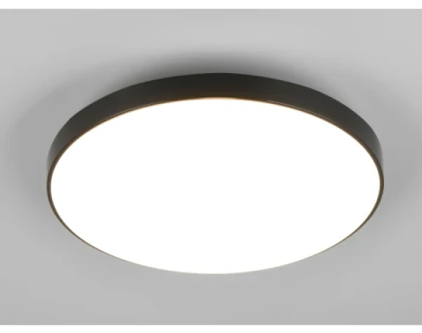 Stropné LED osvetlenie Spica 27 cm, čierne%