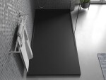 MEXEN - Amon obdĺžniková sprchová vanička SMC 150 x 80, čierna 4F708015