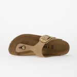 Tenisky Birkenstock Gizeh Big Buckle Nubuck Leather Women Sandcastle EUR 40