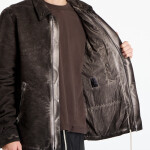 Bunda Rick Owens DRKSHDW Concealed Zipfront Jacket Dark Dust L