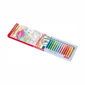 STABILO® swing cool - 18 ks deskset - 8 neónových a 10 pastelových farieb (275/18-01-5)