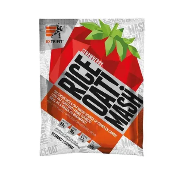 Extrifit Rice Oat Mash jahoda 50 g (06902)