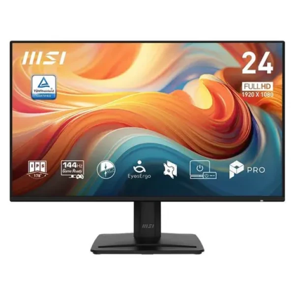 23.8" MSI PRE MP242 E14A čierna / IPS / FHD / 16:9 / 4ms / 1500:1 / 300cd-m2 / HDMI + DP + VGA / VESA (PRO MP242 E14A)