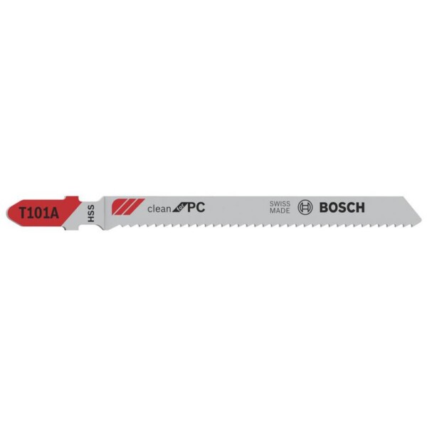 Bosch Accessories 2608631670 Jigsaw blade T 101 A Special for Acrylic 3 ks; 2608631670