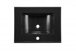 COMAD - Nábytkové umývadlo LAVA BLACK 60cm 5907441298537