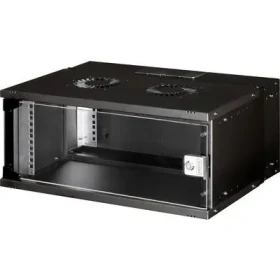 Digitus SOHO PRE čierna / Nástenný rozvádzač / 19" / 4U / nosnosť 60 kg (DN-49201)