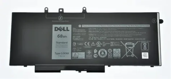 DELL batéria pre Latitude 5491 5591 5480 5490 5495 5580 5590 5280 5290 / 4-článková / 68 Wh / Li-Ion (451-BBZG)
