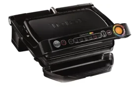 TEFAL Optigrill + GC712834 čierny / Kontaktný gril / 2000 W / 6 programov / Gril. plocha: 600cm2 (GC 7128/34)