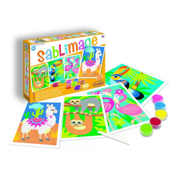 Sentosphere Sentosphere Sablimage: Pieskové obrázky - Juhoamerické zvieratá